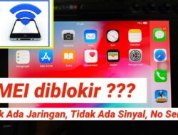 HP Tidak Ada Jaringan, Tidak Ada Sinyal, No Service ? Cara Mengatasi IMEI diblokir iPhone